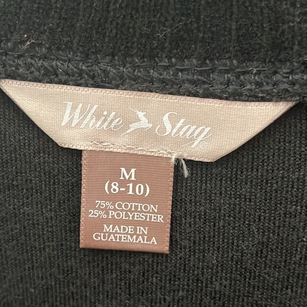 White Stag Big-Button Shirt Size M (8-10) — image 4 of 4
